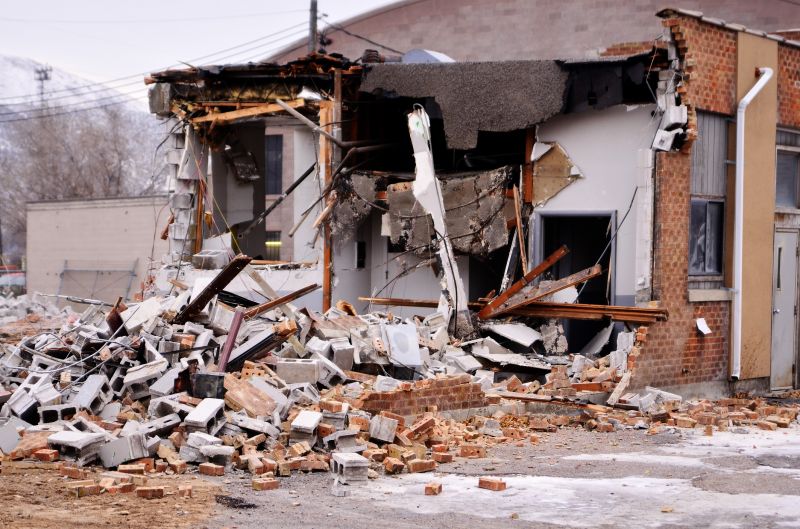 Abandoned Building Demolition