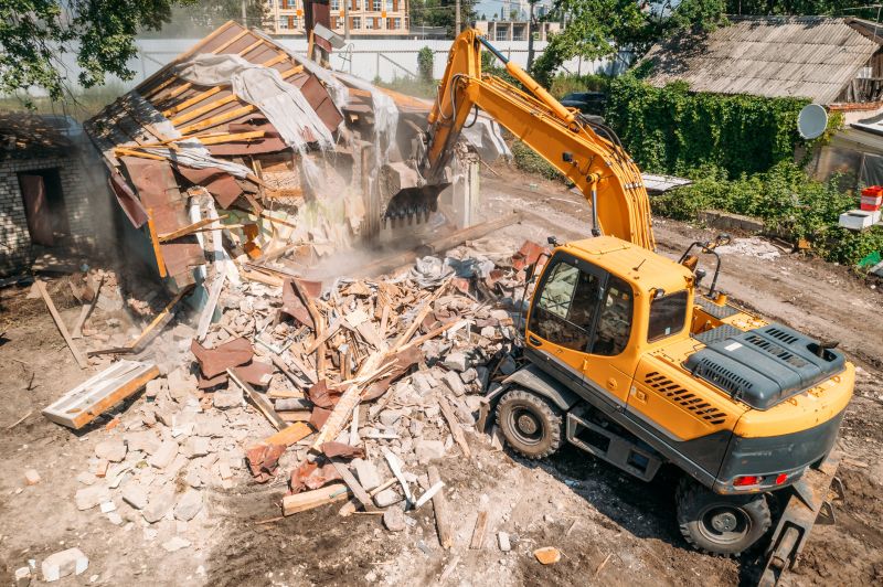Demolition Equipment in Action