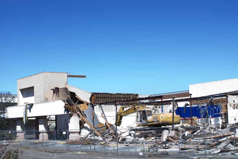 Commercial Building Removal in Sacramento, CA