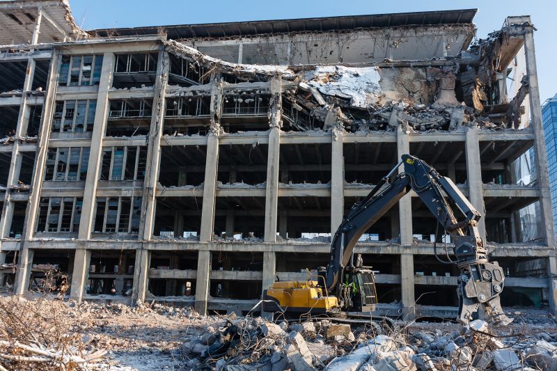 Heavy Machinery Demolition